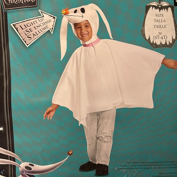 Disguise Costumes Nwt Zero Nightmare Before Christmas Costume Jack Skellington Dog 3t4t